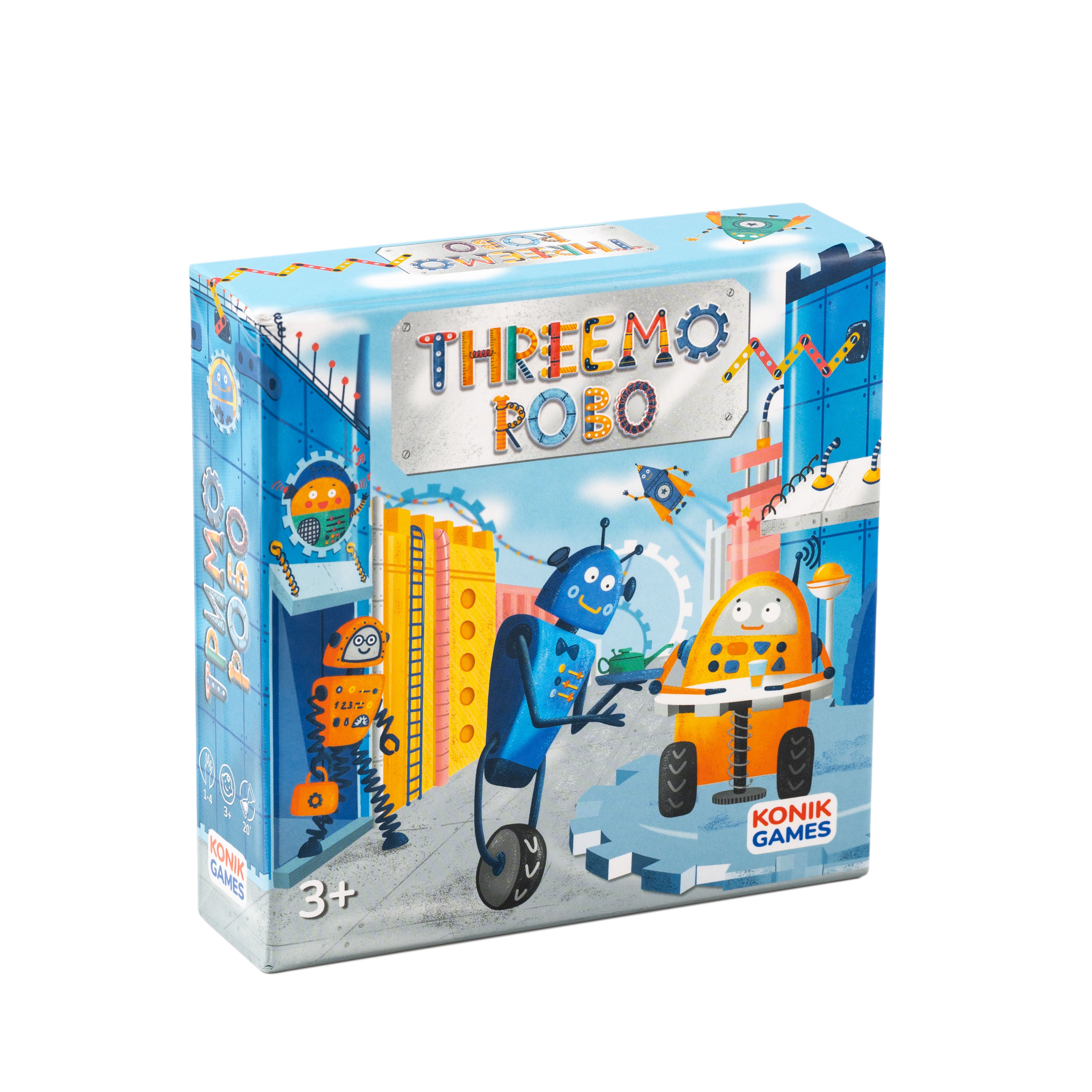 Детская настольная карточная игра ТРИМО РОБО